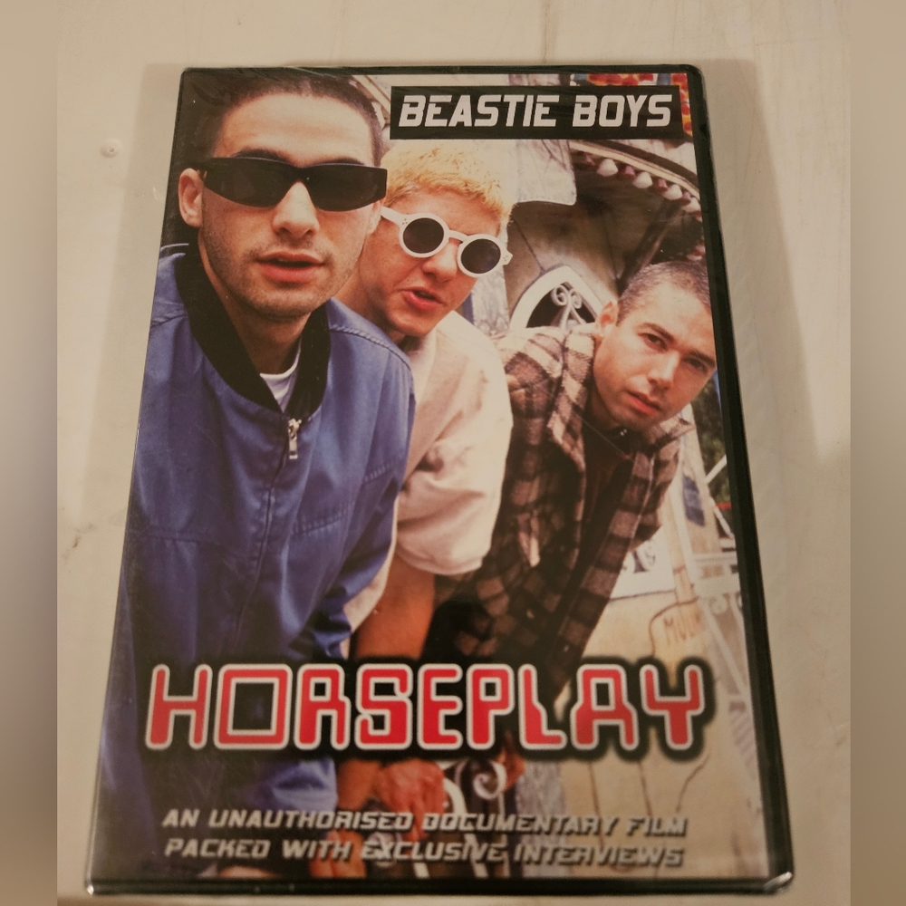 NEW RARE OOP BEASTIE BOYS HORSEPLAY UNAUTHORISED DOCUMENTARY FILM DVD 2004